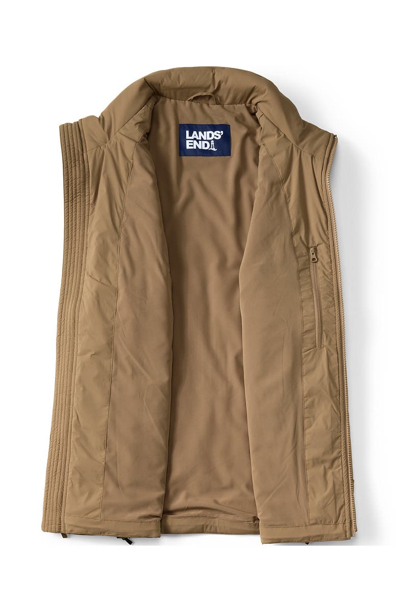 Lands' End WanderFree Insulated Vest, Alternate, color, Toasted Rye