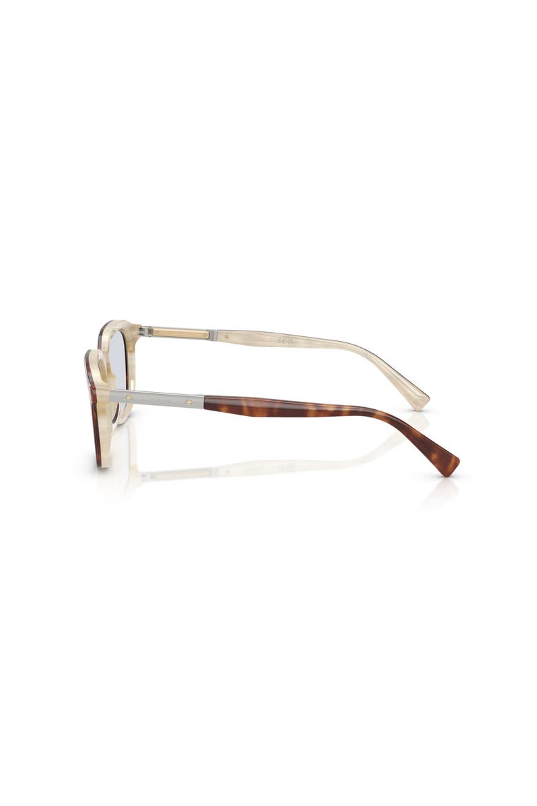 53mm Rectangle optical glasses, Alternate, color, Brown