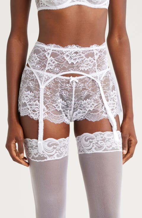 Isabel Lace Suspender Belt