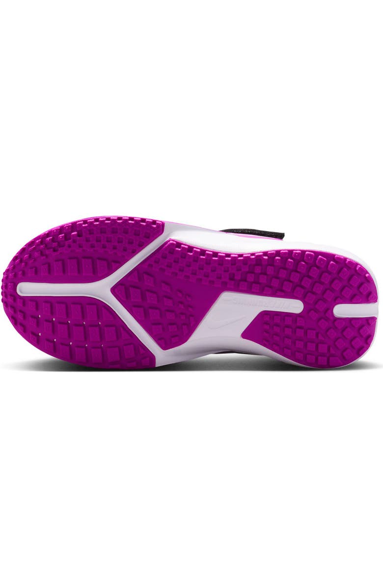 Nike Kids' Sonic Fly Running Shoe, Alternate, color, Black/ Silver/ Vivid Purple