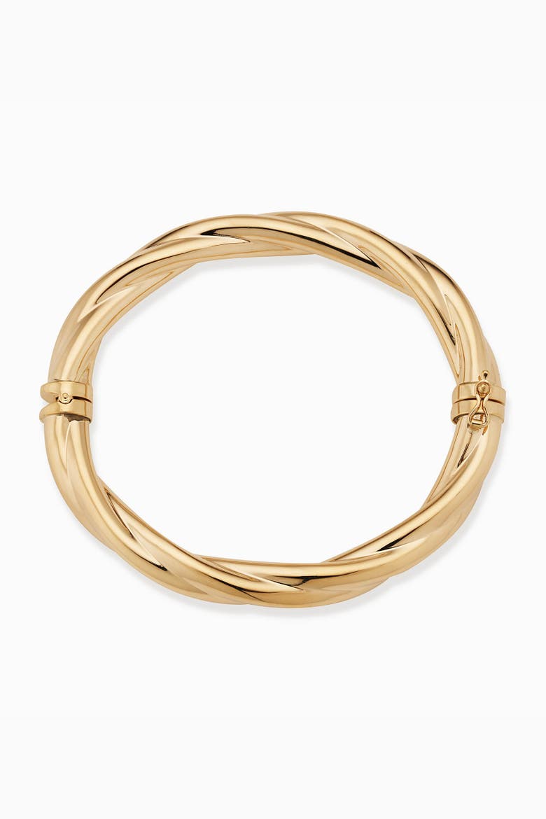 14K Gold Arm Candy Bangle, Alternate, color, Yellow Gold
