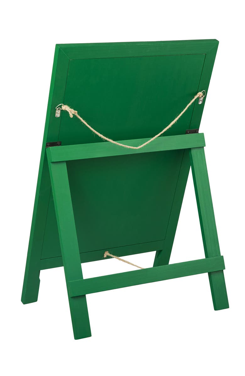 Glitzhome St. Patrick's Wooden Welcome Porch Sign, Alternate, color, Green