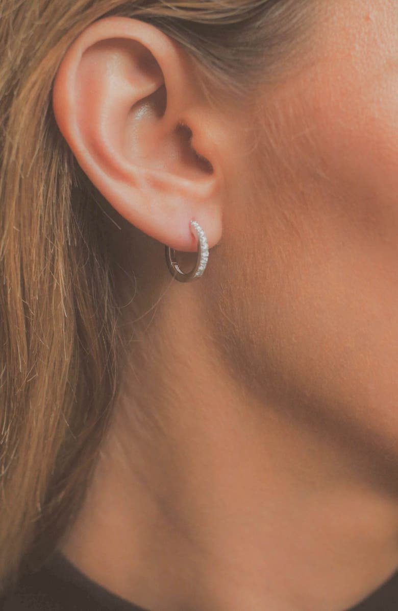 Bony Levy Diamond Hoop Earrings, Alternate, color, 