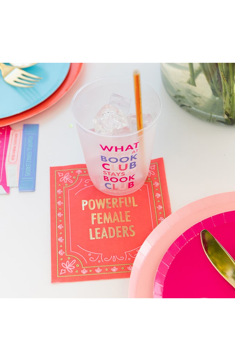 Jollity 
Co Book Club Book Cover Cocktail Napkins, Alternate, color, Assorted Pre-Pack