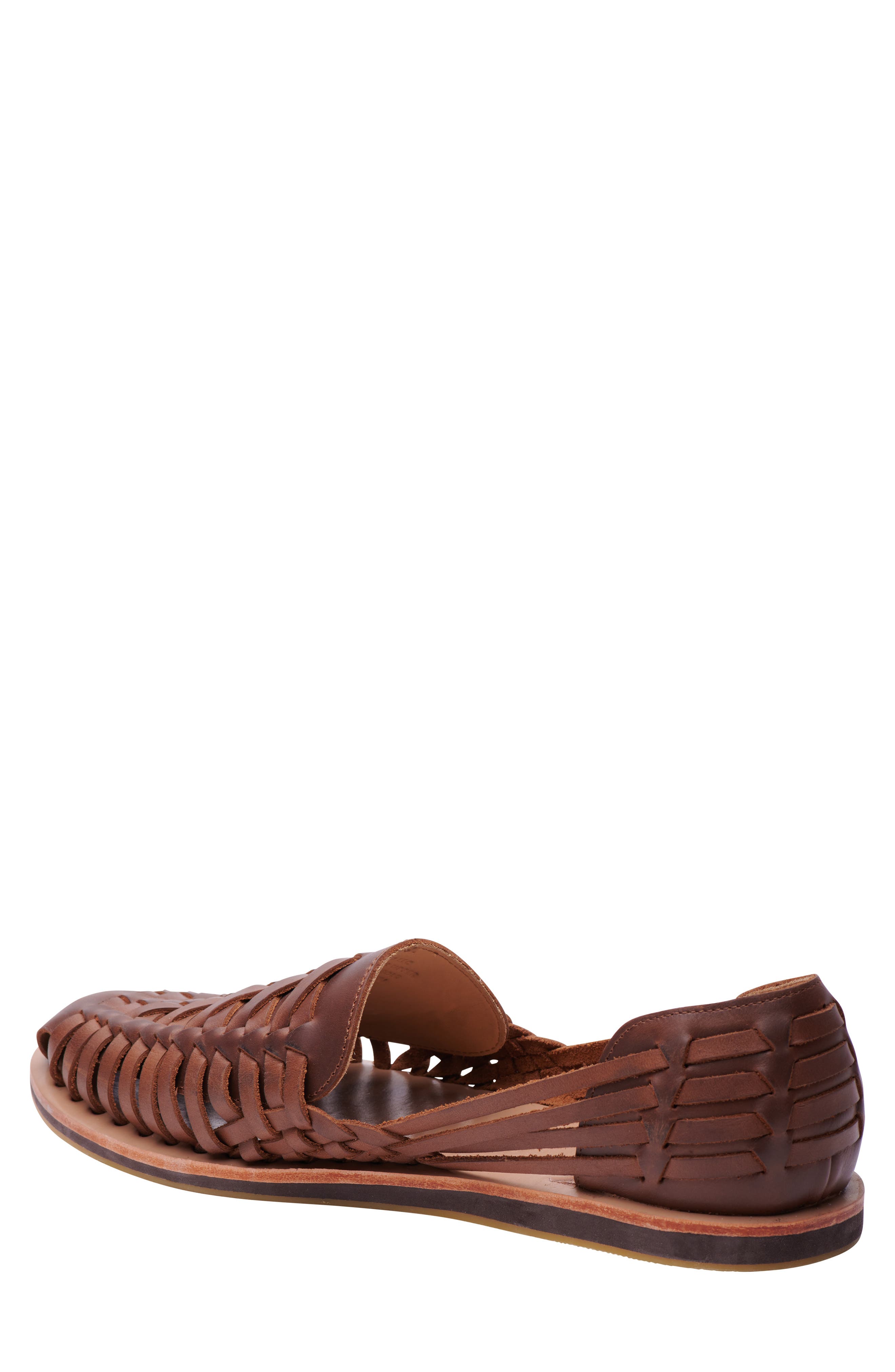 Nisolo Huarache Water Resistant Sandal, Alternate, color, Brown