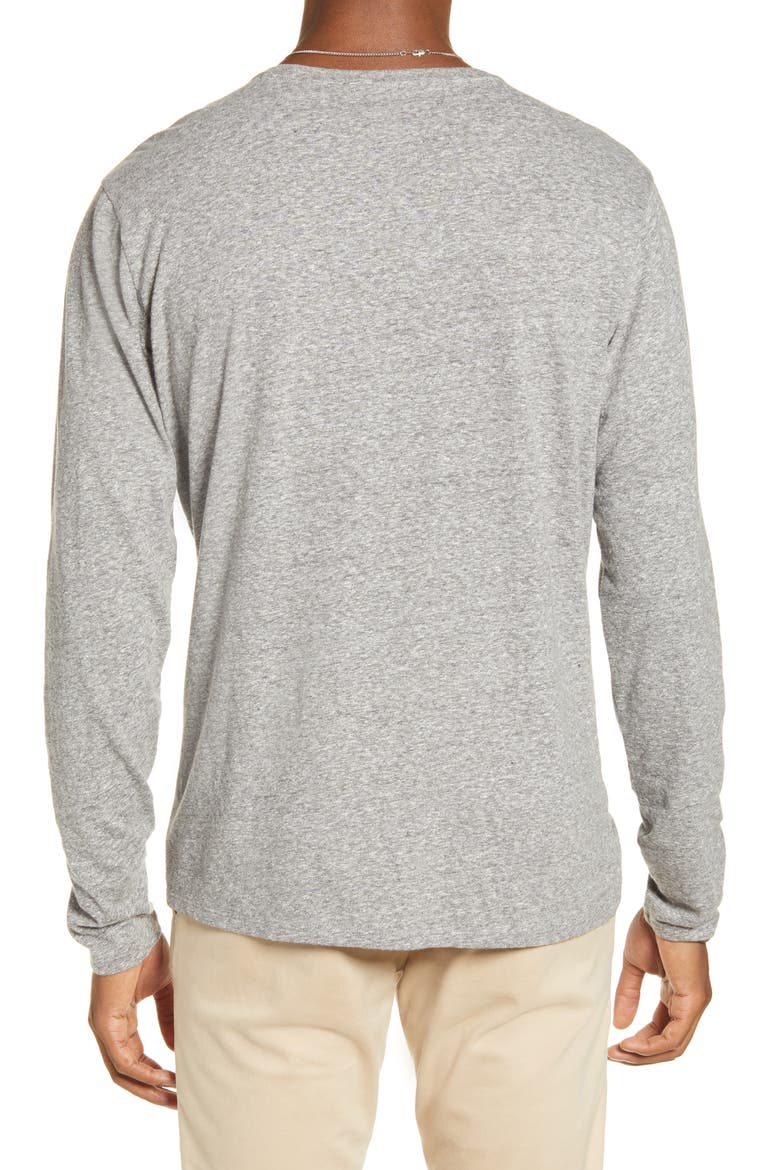 x Alex Costa Marl Long Sleeve T-Shirt, Alternate, color, GREY HEATHER MARL