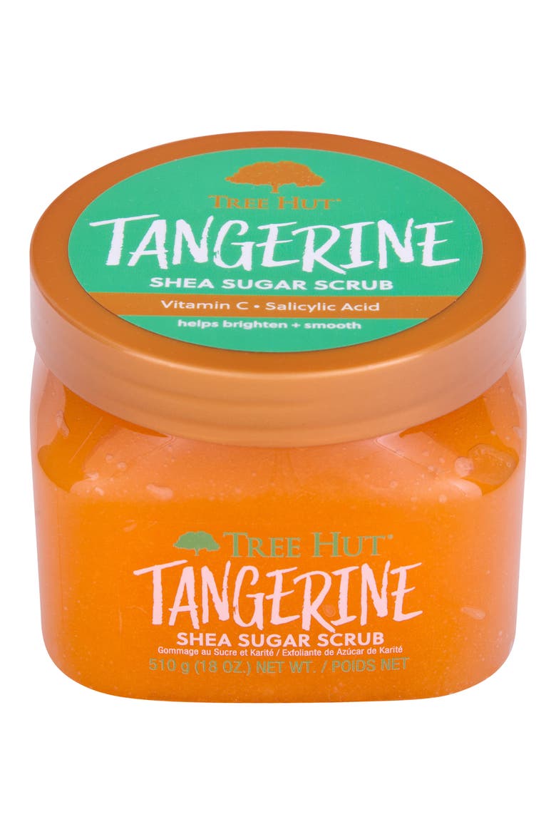 Tangerine Shea Sugar Scrub, Main, color, NO COLOR