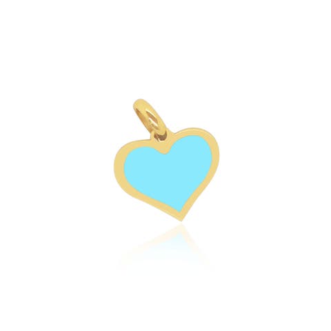 Turquoise Heart Charm