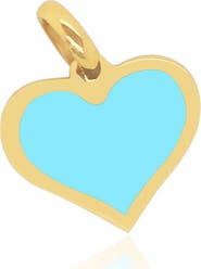 The Lovery Fine Jewelry Turquoise Heart Charm