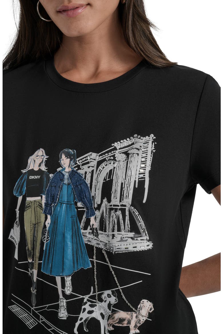 Met Museum Conversational Graphic T-Shirt, Alternate, color, BLACK