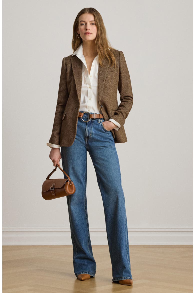 Straight Leg Jeans, Alternate, color, ATLANTIC BLUE WASH