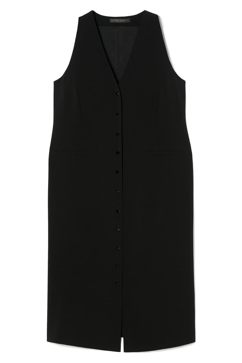 Maresca Sleeveless Dress, Alternate, color, BLACK