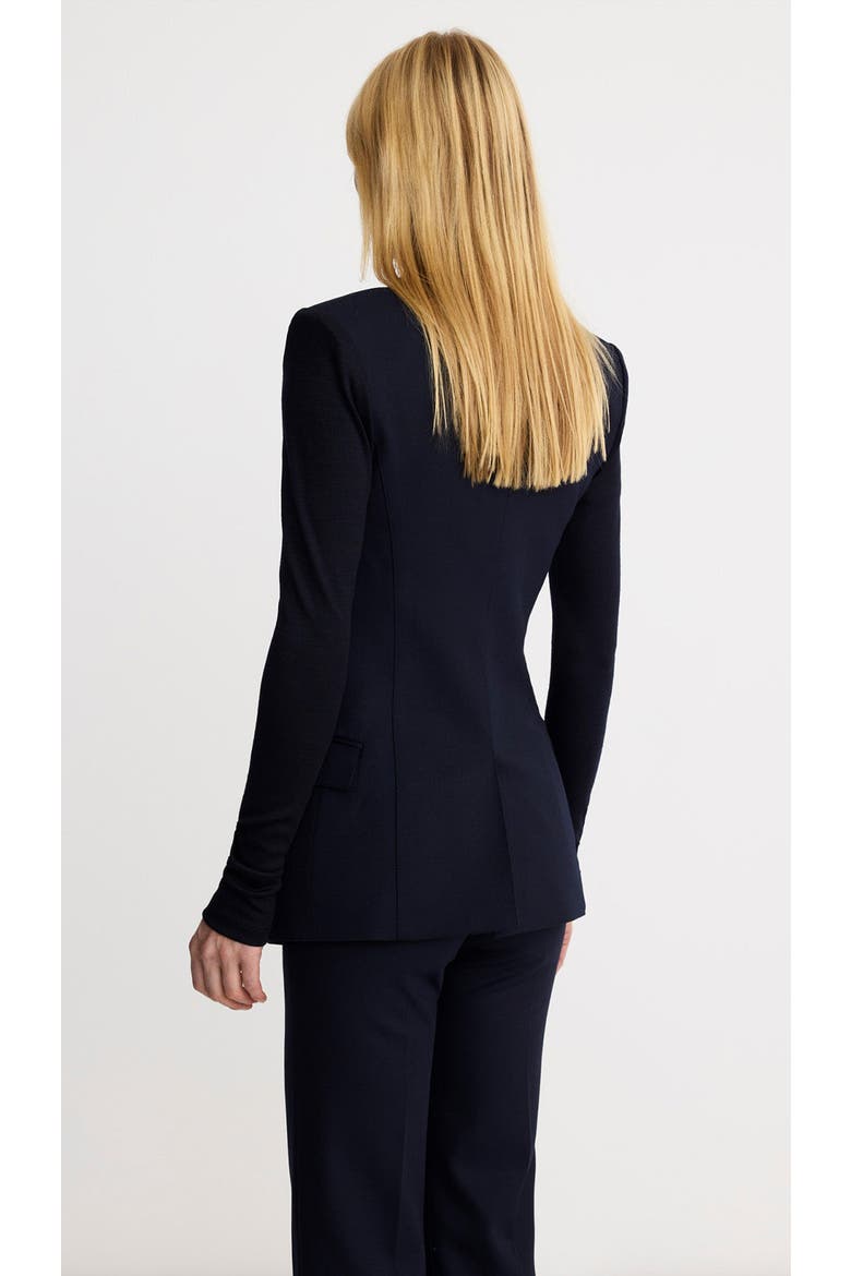 Not A DB Blazer with Jersey Sleeve, Alternate, color, Deep Navy