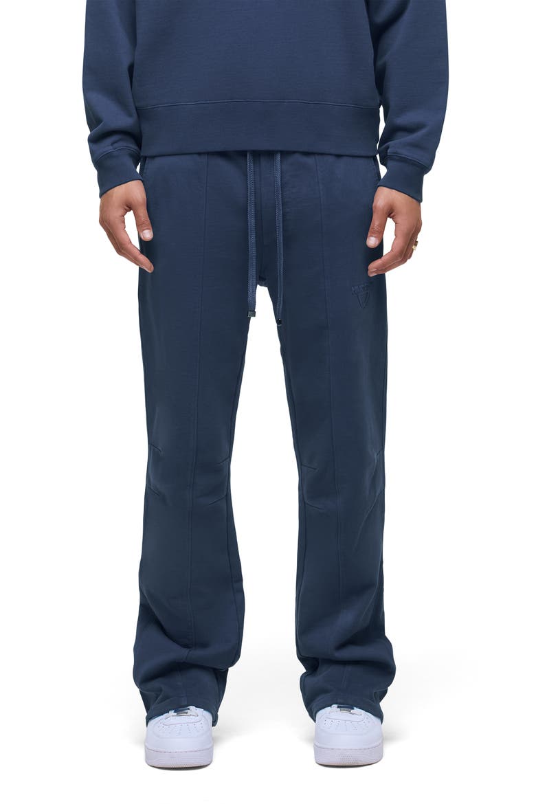 Passion Kick Flare Sweatpants, Main, color, AZUL