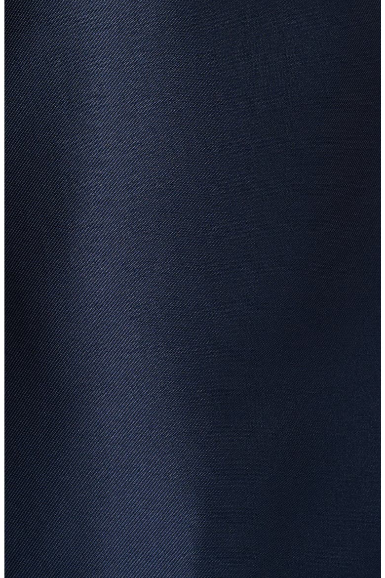 Mikado Peplum Fit & Flare Dress, Alternate, color, MIDNIGHT