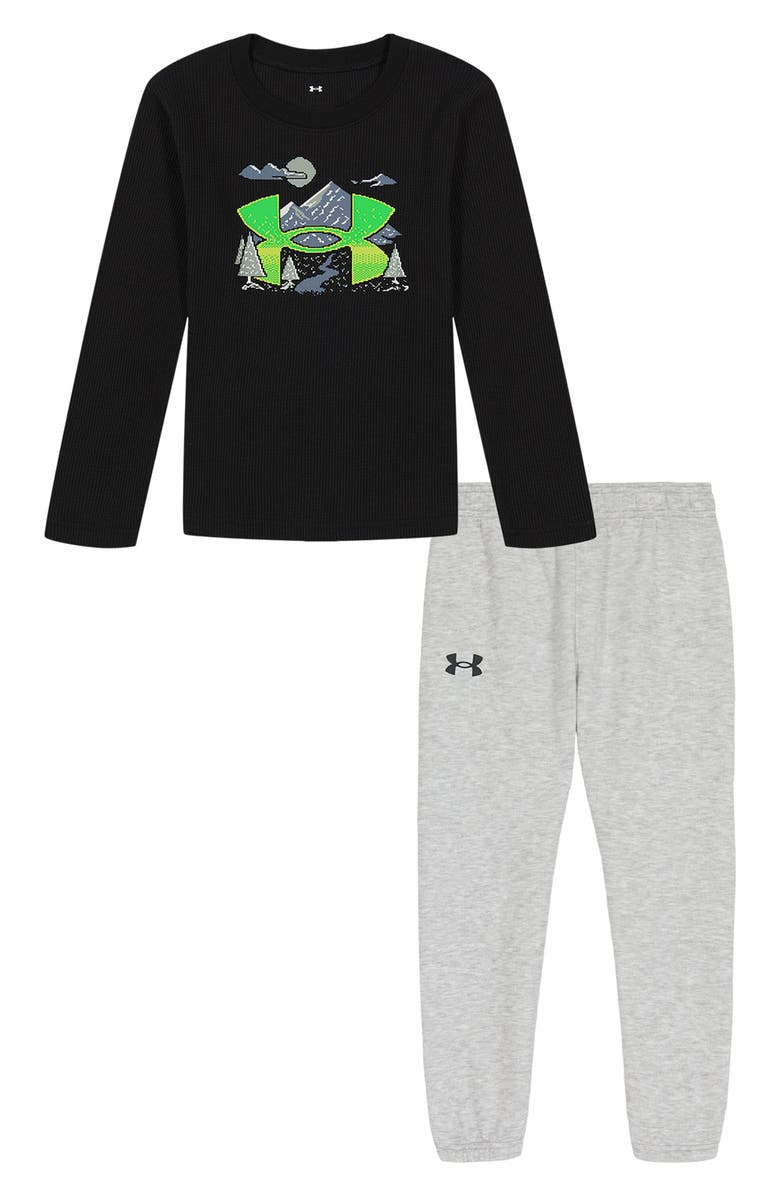 Under Armour Linux Scrape T-Shirt & Sweatpants Set, Main, color, 