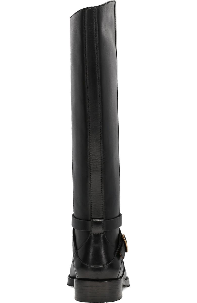 Frye Melissa Belted Knee High Riding Boot, Alternate, color, Black