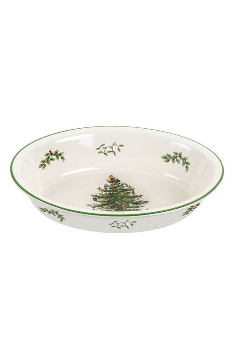 Christmas Tree Oval Baker