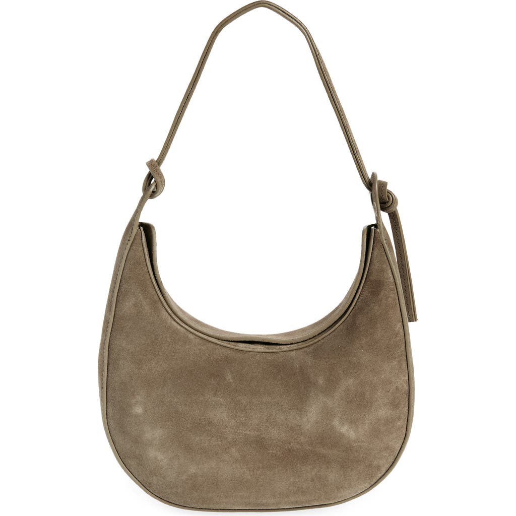 Reformation Medium Rosetta Shoulder Bag In Brown