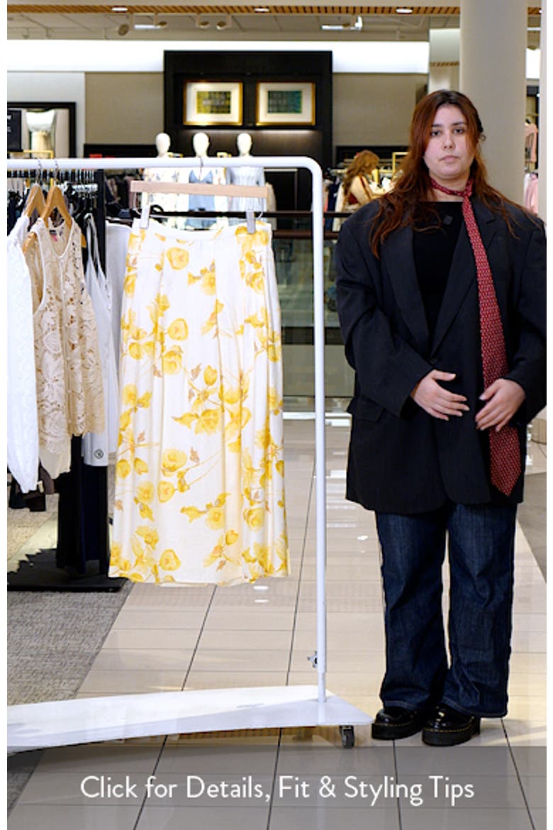 Floral Maxi Skirt video