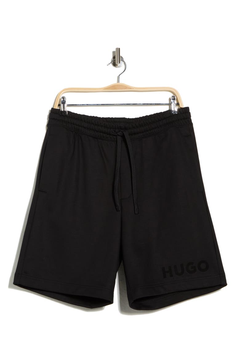 Dinkoe Cotton Shorts, Alternate, color, BLACK
