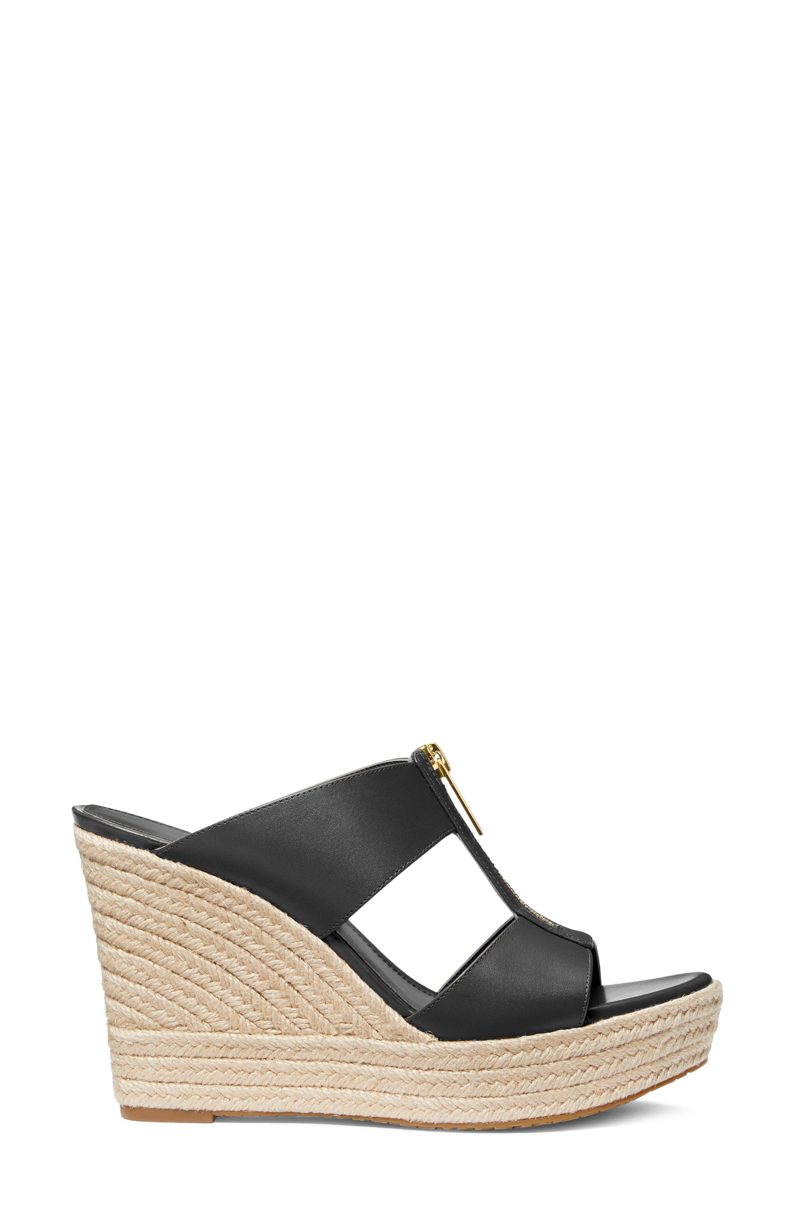 MICHAEL Michael Kors Bradley Espadrille Platform Wedge Sandal, Alternate, color, 