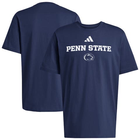 Men's adidas Navy Penn State Nittany Lions Wordmark Cotton T-Shirt