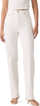 Levi's Ribcage High Waist Straight Leg Jeans