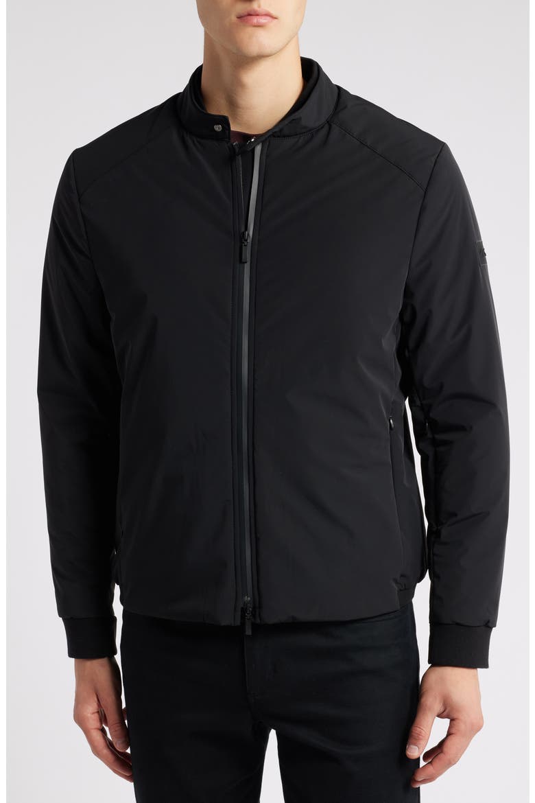 Loon Lake Zip Jacket, Alternate, color, BLACK