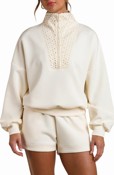 Cloudset Lounge Half Zip Top