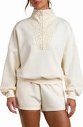 La Blanca Cloudset Lounge Half Zip Top
