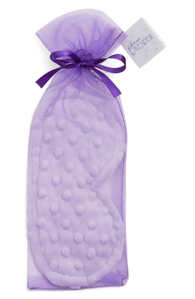 Sonoma Lavender Lilac Dot Sleep Mask, Alternate, color, 