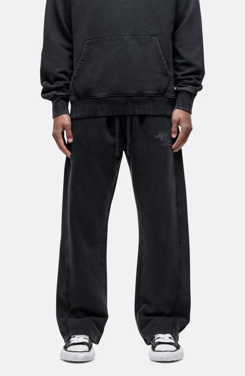 Good For Nothing Vintage Washed Black Atelier Baggy Jogger In Black
