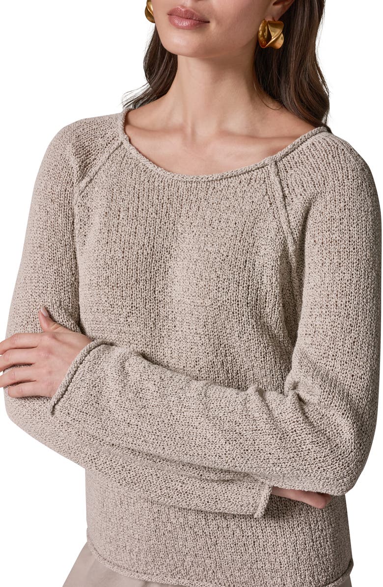Donna Karan New York Easy Boat Neck Sweater, Alternate, color,