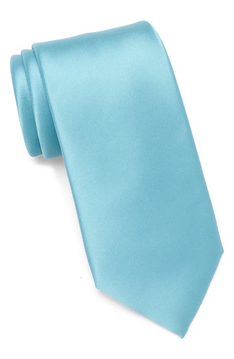 Solid Satin Tie