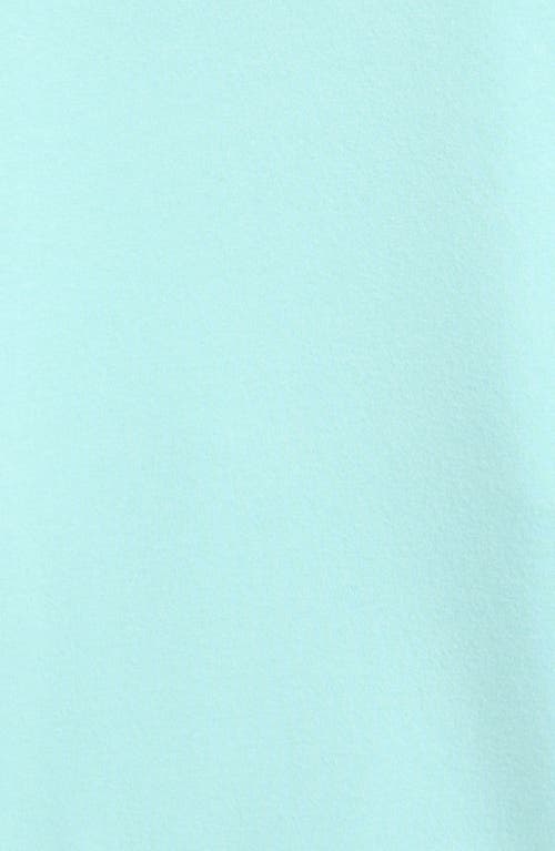 Shop Zella Girl Kids' Cloud Crewneck Sweatshirt In Teal Tint