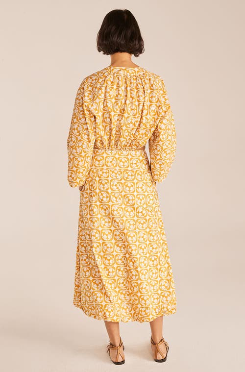 Rebecca Taylor Lattice Fleur Poplin Skirt In Fleur Honey Combo