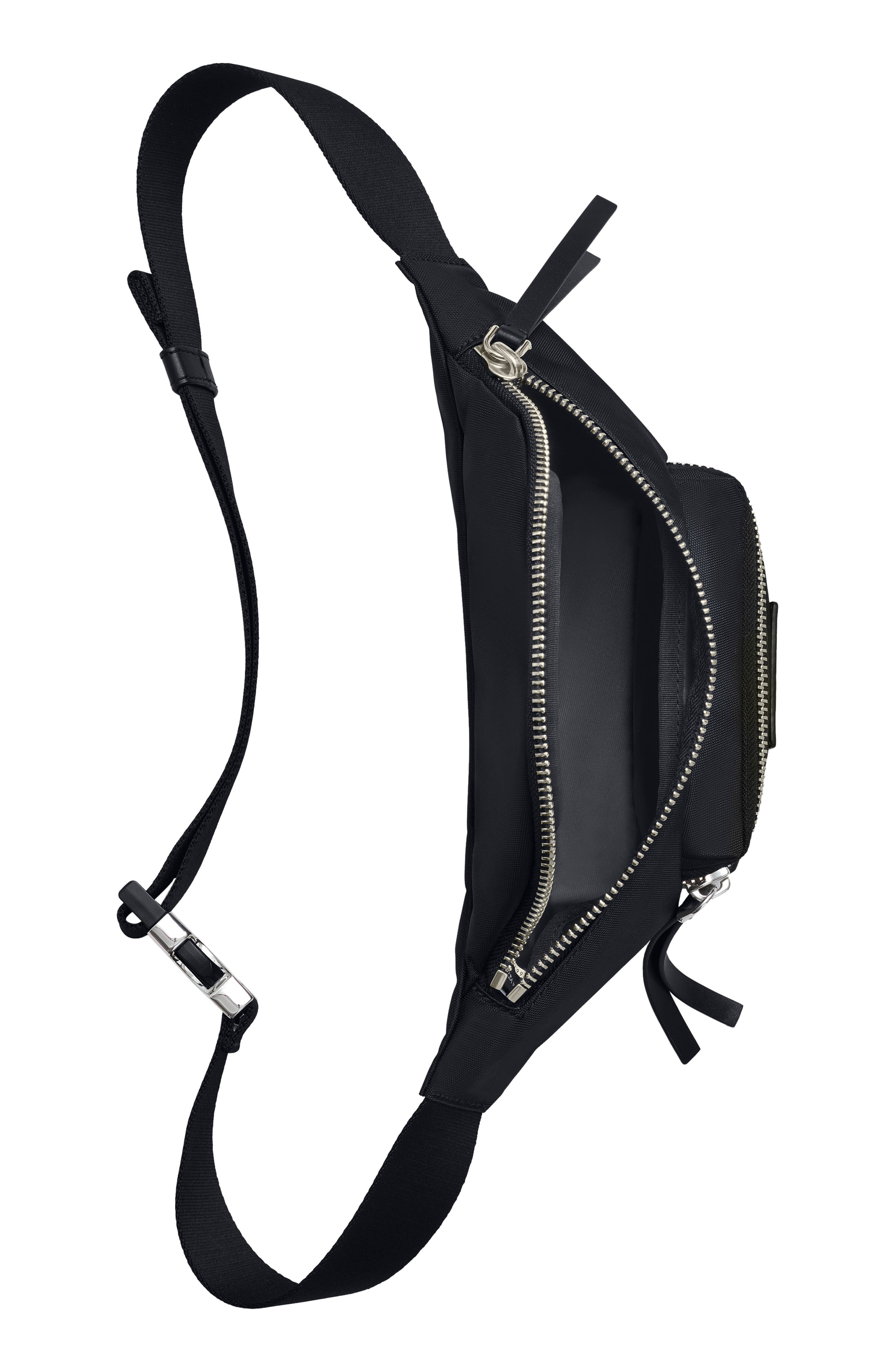 Marc Jacobs The Biker Nylon Belt Bag, Alternate, color, 