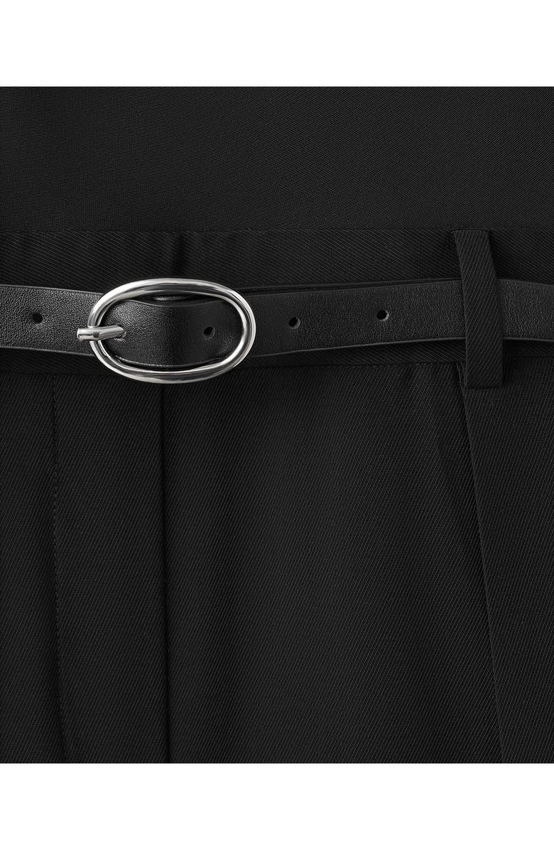 MANGO Halter Neck Belted Jumpsuit, Alternate, color, 