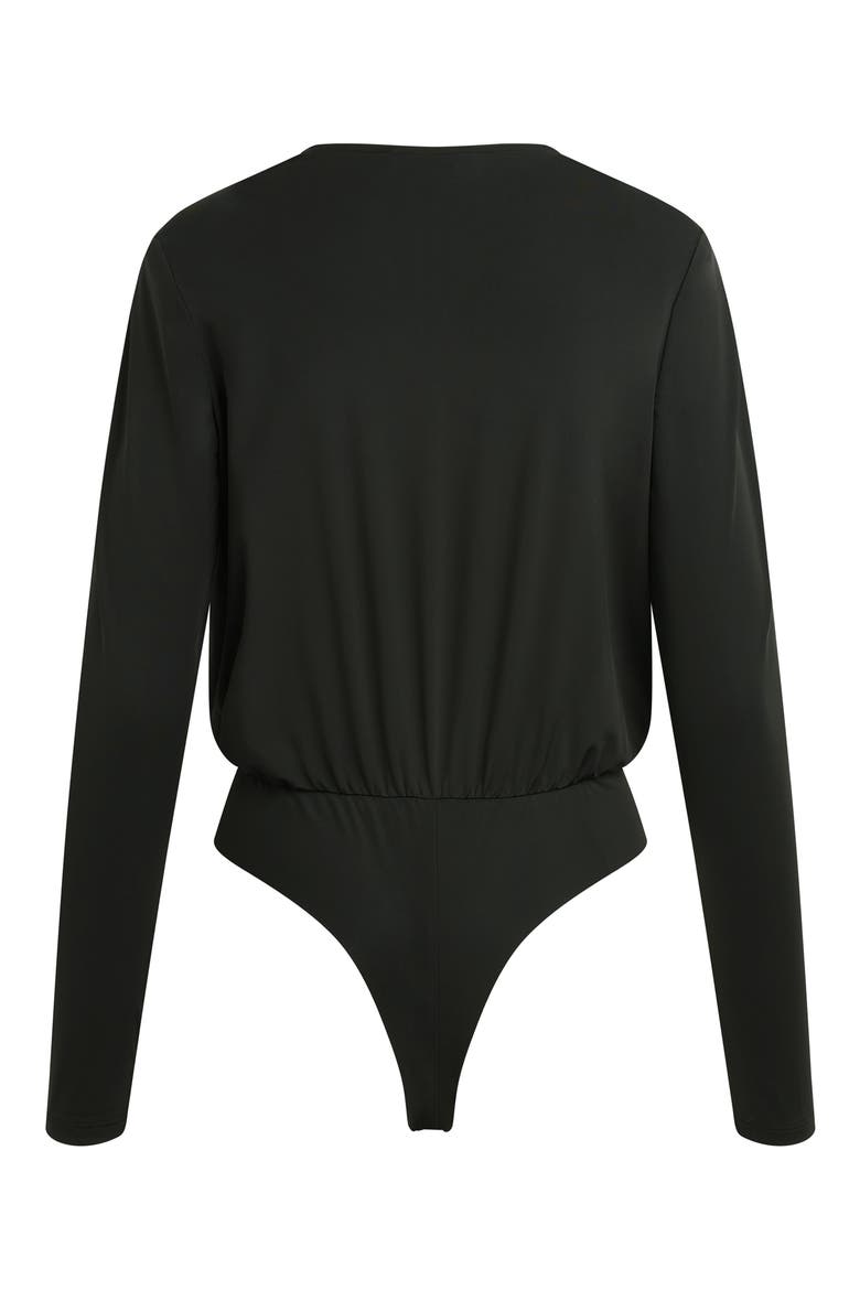 The Slinky Date Bodysuit, Alternate, color, BLACK