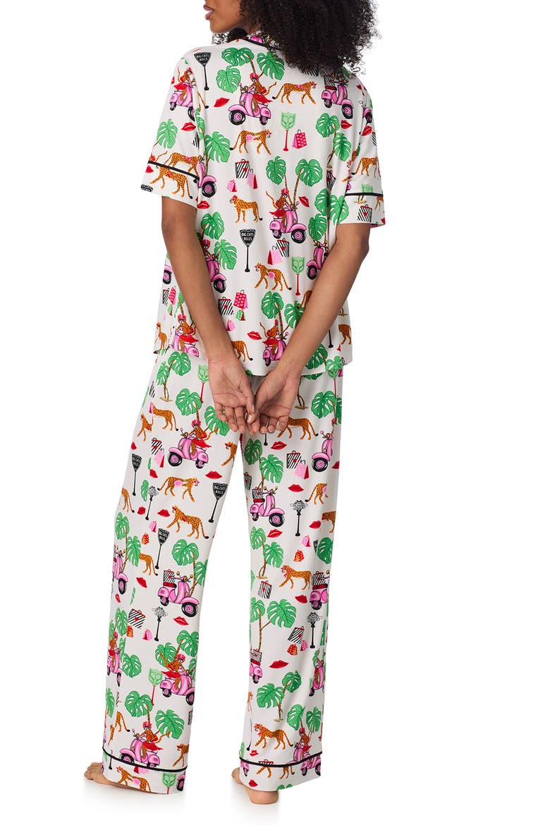 Printed Pajamas, Alternate, color, WHITE/ PRINT