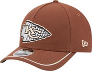 New Era Men's New Era  Brown Kansas City Chiefs Motorsport 9FORTY Adjustable Hat