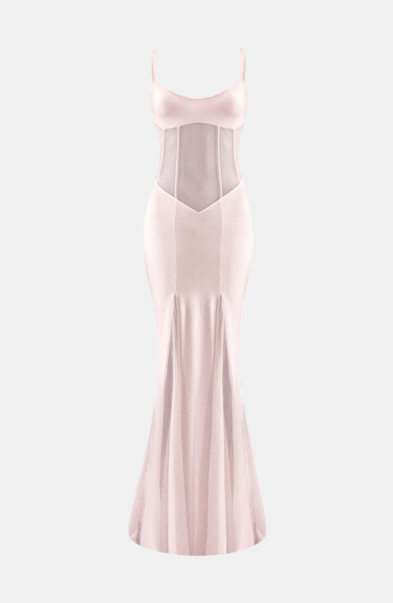 OW Collection SERENITY Maxi Dress, Alternate, color, Blush
