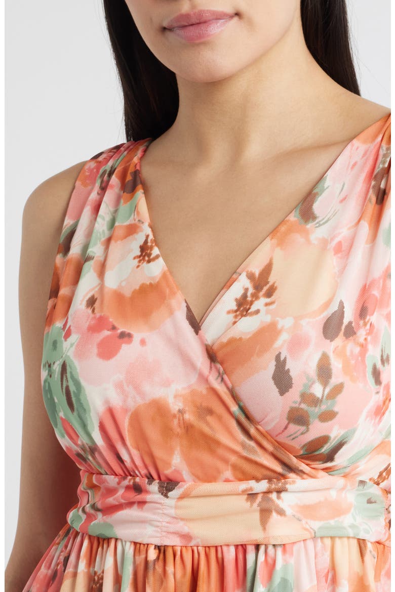 Sleeveless Peplum Top, Alternate, color, BLUSH