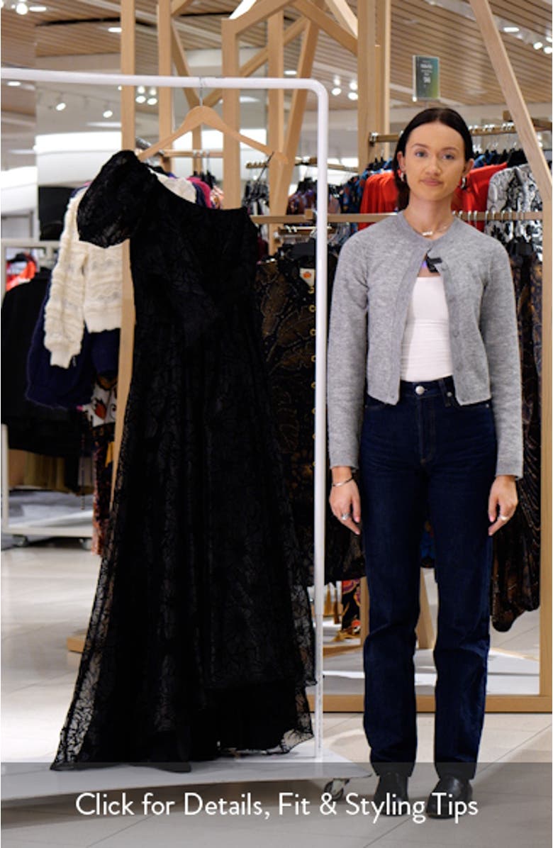 Mirabella One Shoulder Ballgown, sales video thumbnail