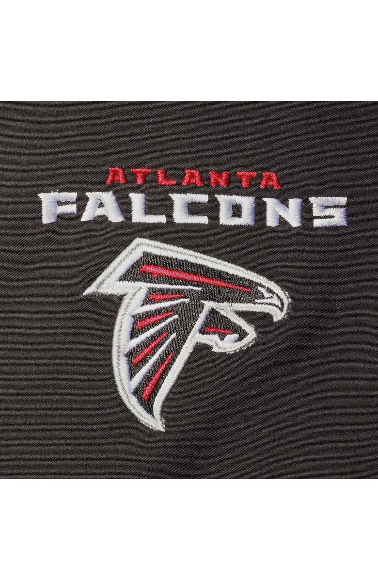 DUNBROOKE Men's Dunbrooke Black Atlanta Falcons Sonoma Softshell Full-Zip Jacket, Alternate, color, 