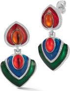SPHERA MILANO Statement Drop Earrings