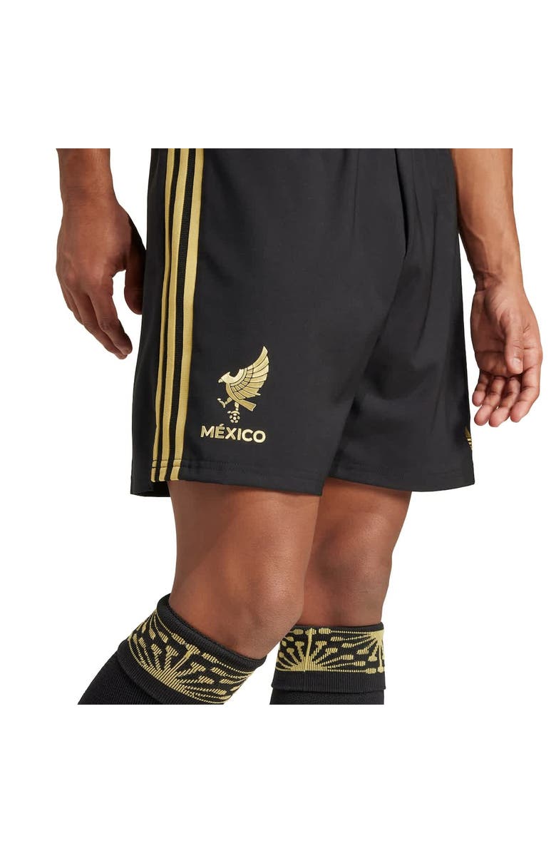 adidas Originals Men's adidas Black Mexico National Team 2025 Third Jersey Shorts, Alternate, color,
