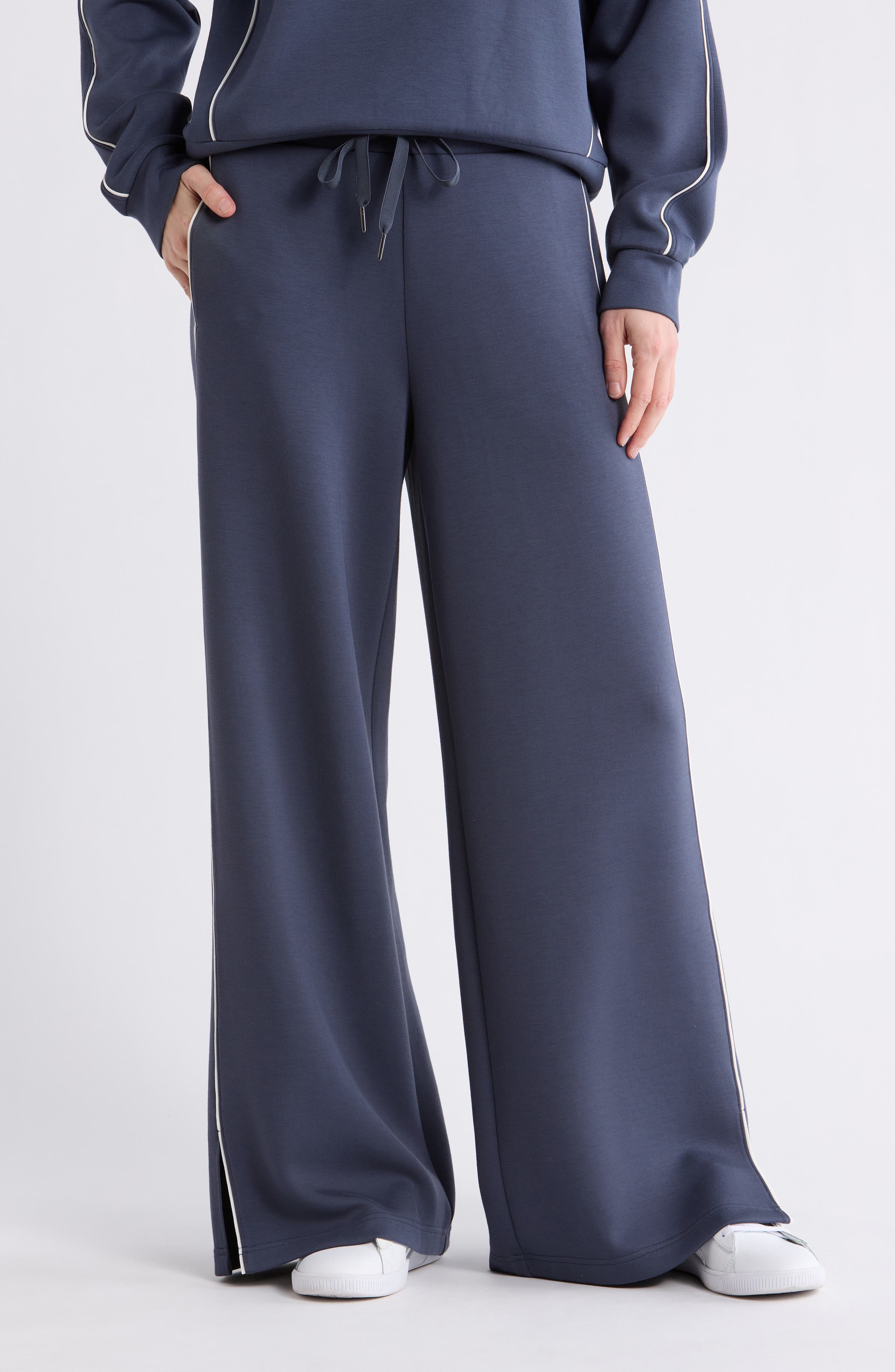 Whisper Knit Piped Pants - image 3