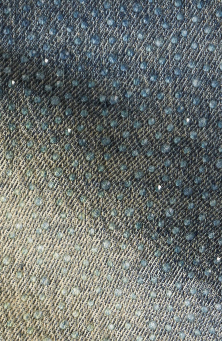 PacSun Malva Micro Miniskirt, Alternate, color, Medium Indigo